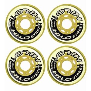Bauer HI-LO Street Inline Hockey Wheels (4 Pack)
